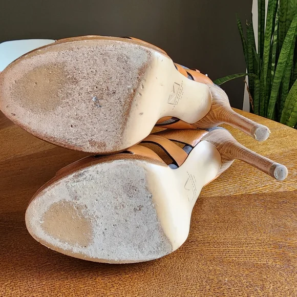 Reed Krakoff Boxer Strappy Heeled Sandals - Picture 7 of 8